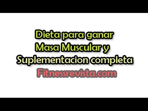 Dieta para ganar masa muscular limpia de grasa