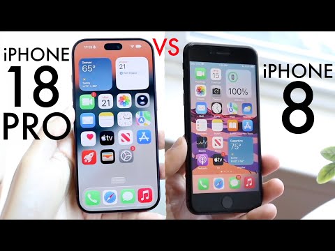 iPhone 18 Pro Vs iPhone 8! (Comparison) (Review)