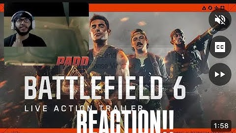 Battlefield 6: Official Launch Live Action Trailer REACTION!!