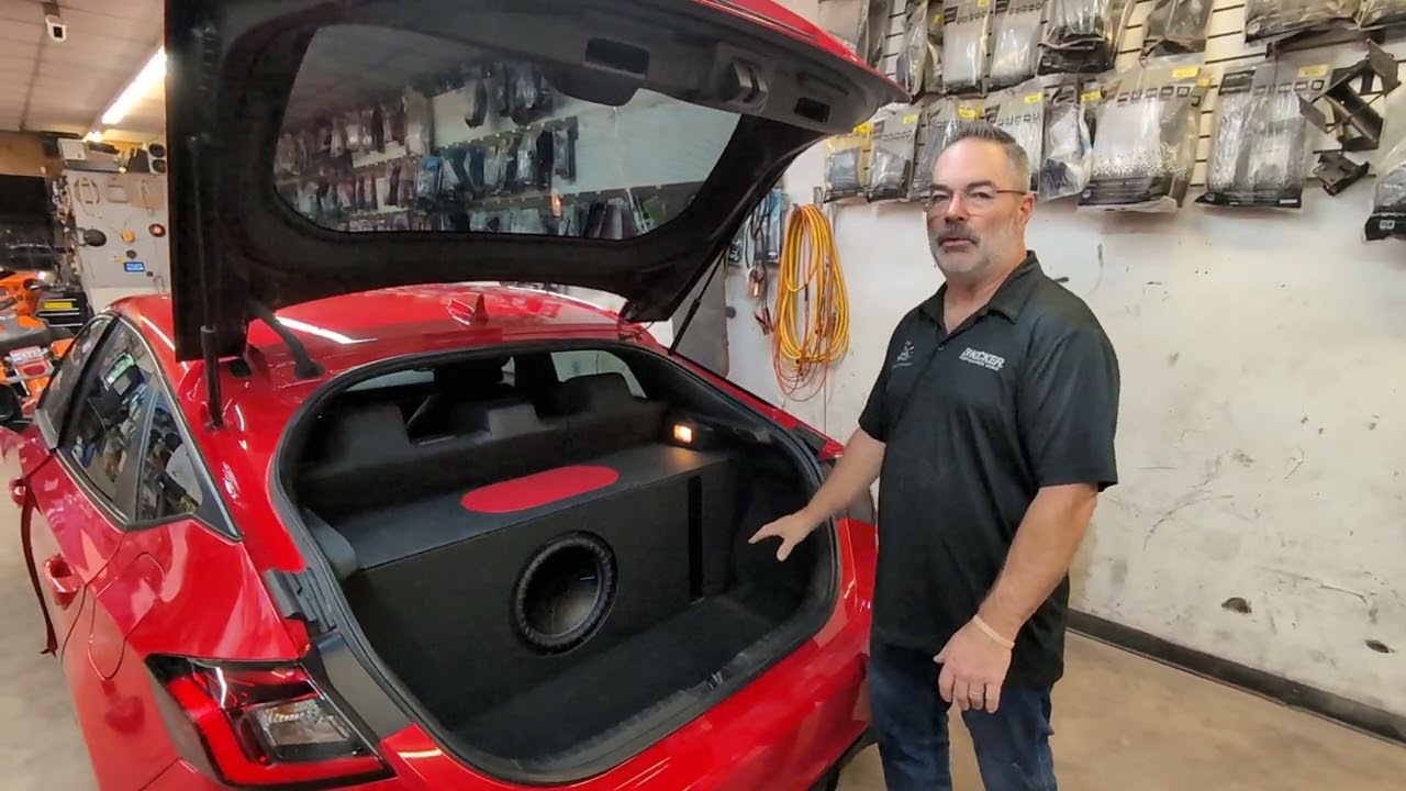 Daily driver. Strong audio. 2022 Honda Civic hatchback