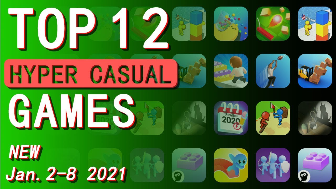 Top 12 NEW Hyper Casual Games (Jan.2 - 8, 2021)  | New Games Daily