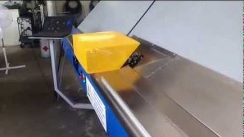 Warm Edge Spacer Bar Bending machine video