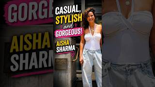 Just Casual? Aisha Sharma Turns Heads Without Even Trying #bollywood #aishasharma