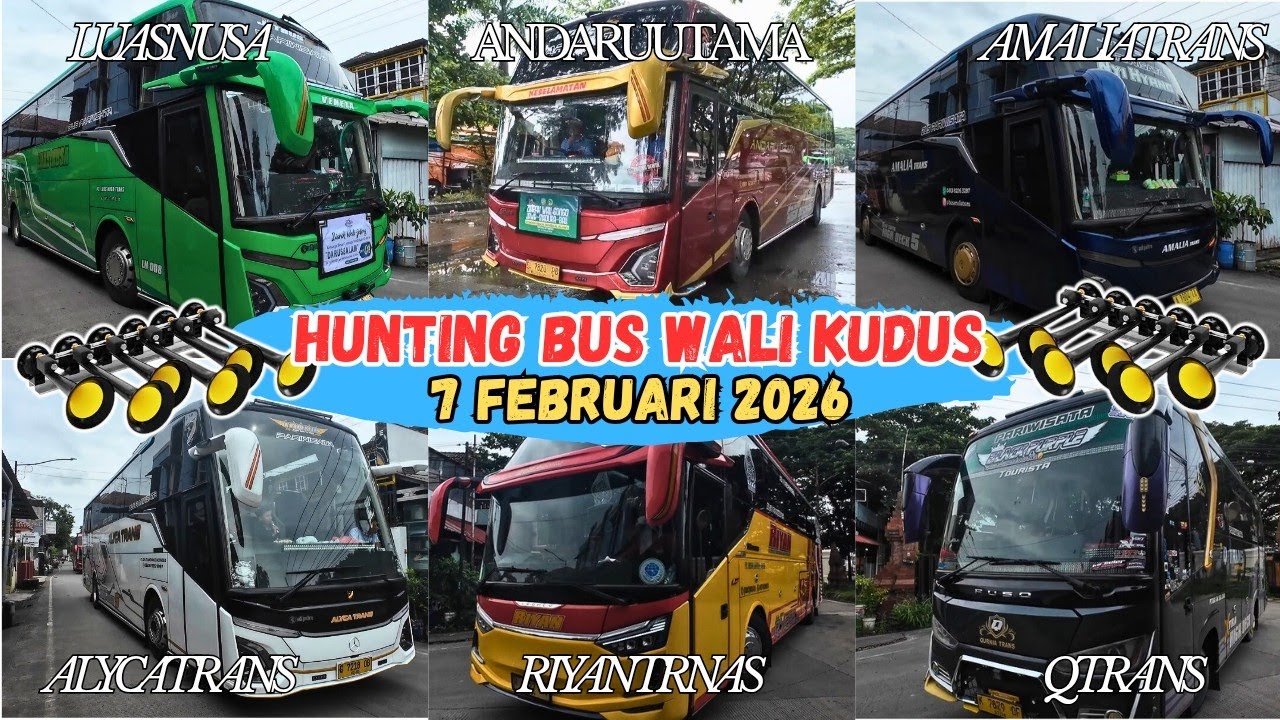 PILIH SENDIRI BUS FAVORITMU di Terminal Sunan Kudus
