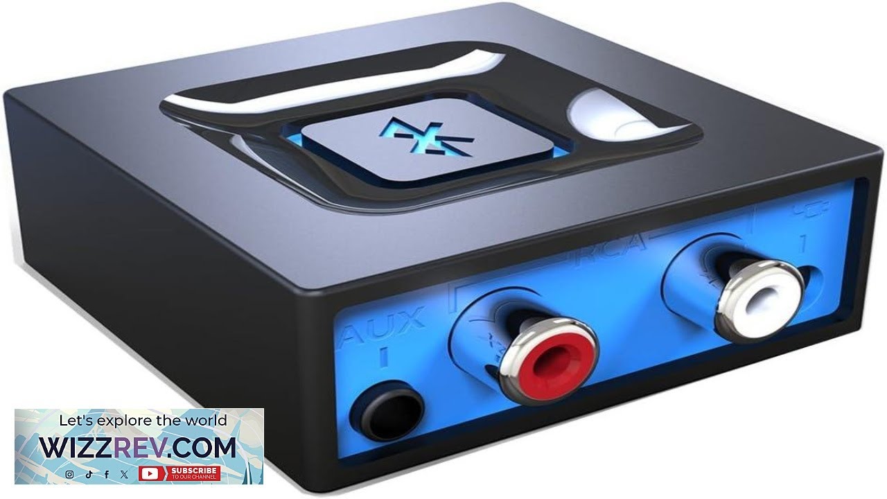 Bluetooth Audio Adapter for Music Streaming Sound System Esinkin Wireless Audio Adapter