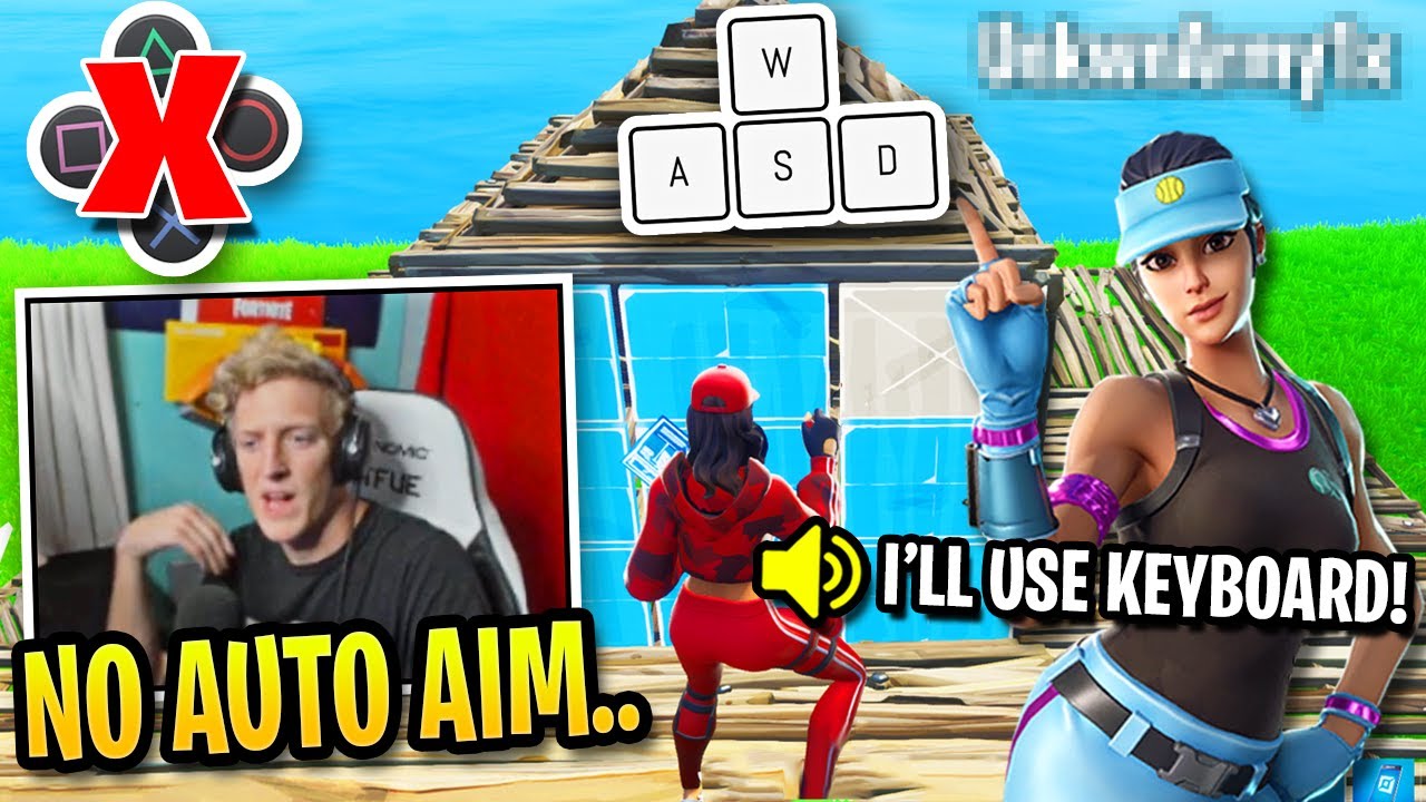 Top Controller Pro Challenges Tfue Using Mouse & Keyboard...