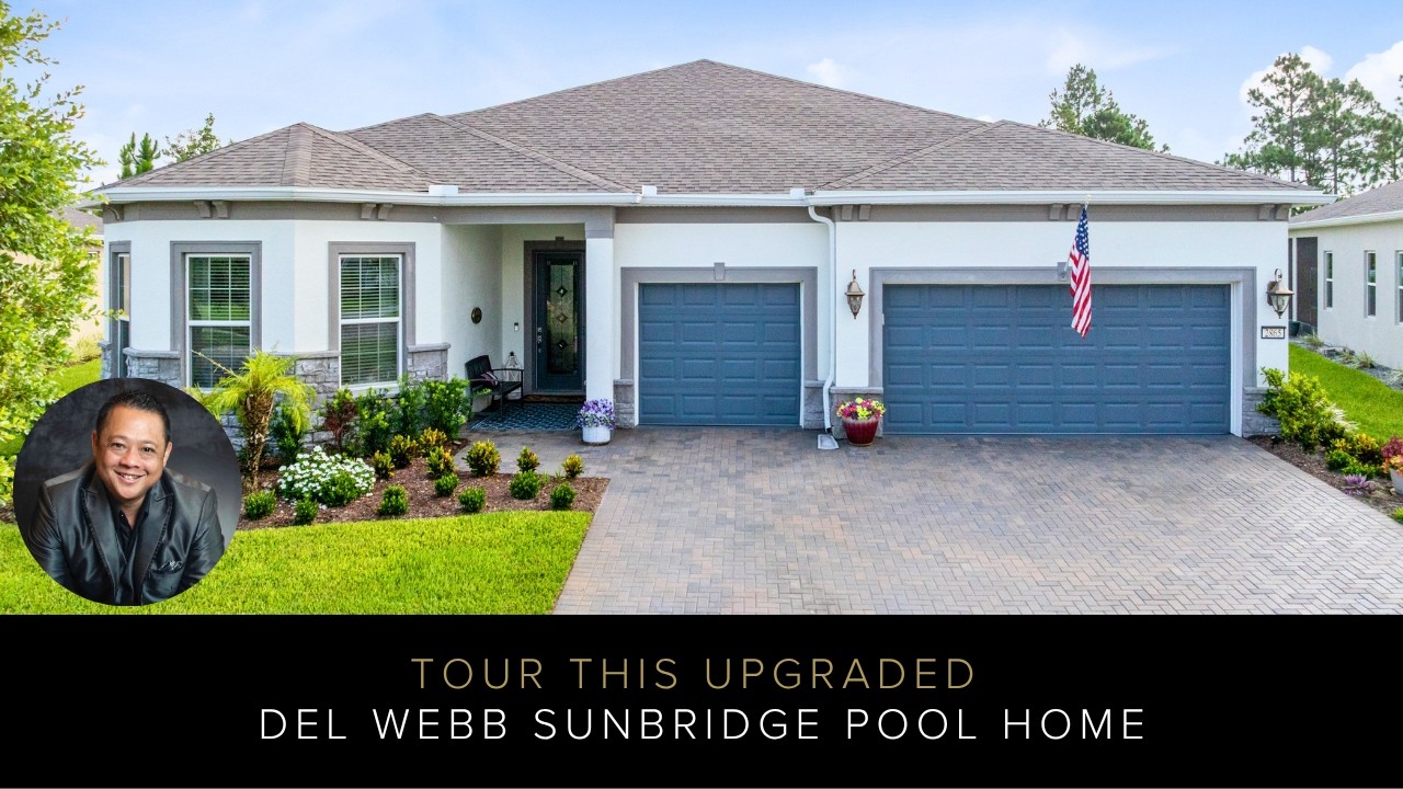 Tour This Upgraded Del Webb Sunbridge Pool Home