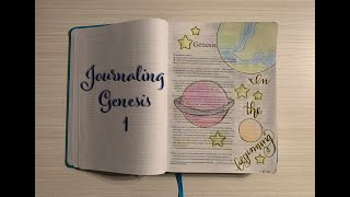 Genesis 1 | Bible Journaling