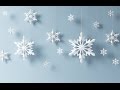 How to make snowflakes in 5 minutes