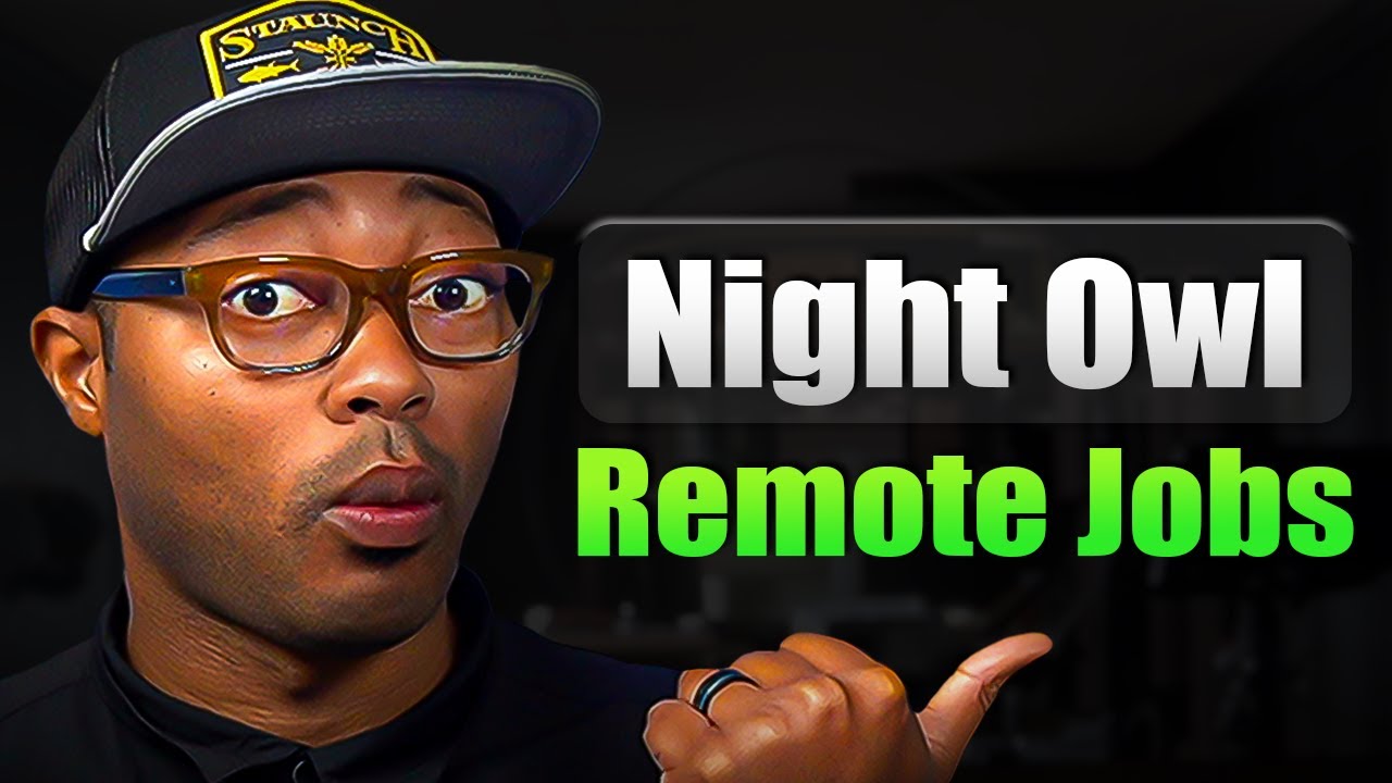 7 Remote Jobs You Can Do At Night YouTube