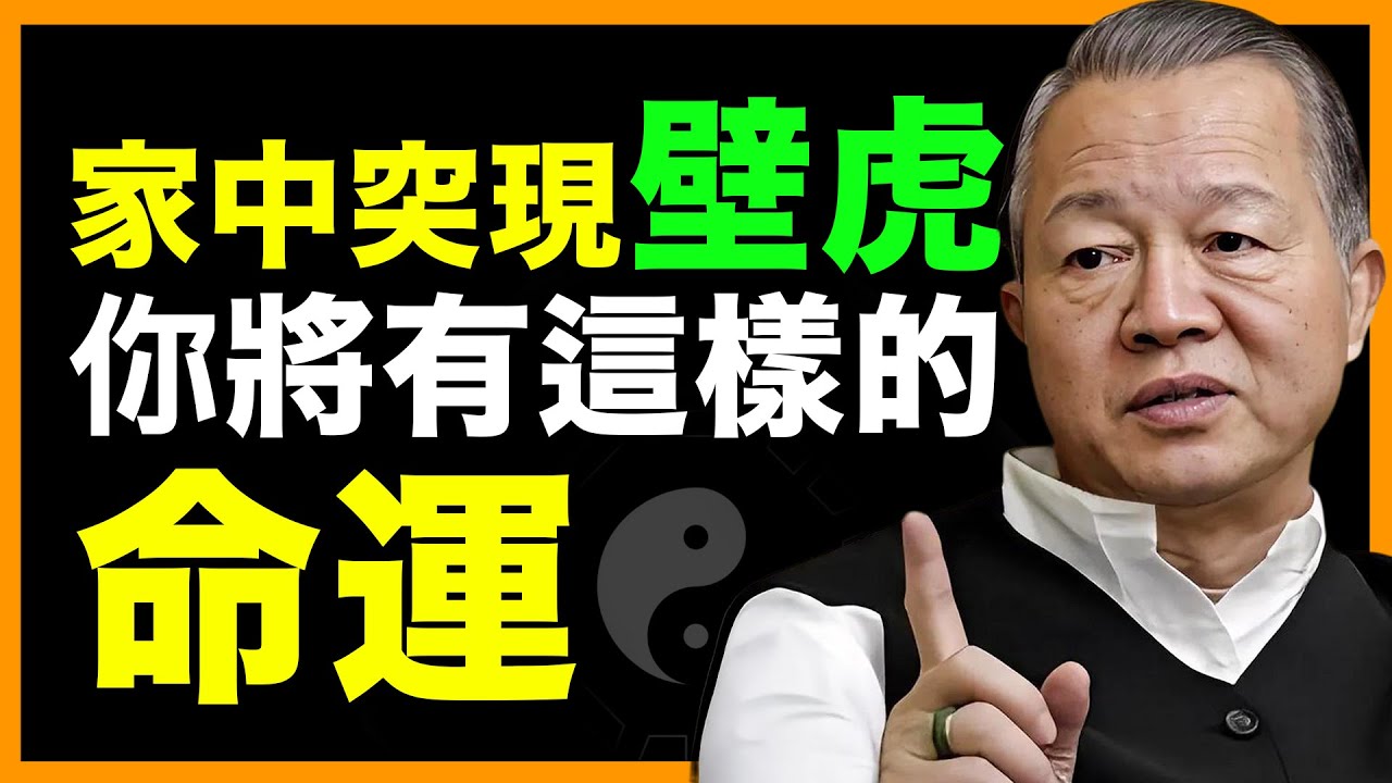家中出現「壁虎」！命運將迎大轉變！ #人生智慧 #命理 #哲學 #曾仕強 #易經 #正能量