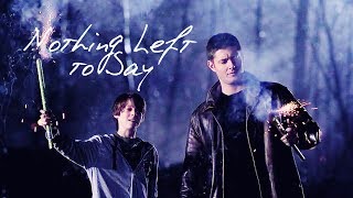 Sam&Dean // nothing left to say