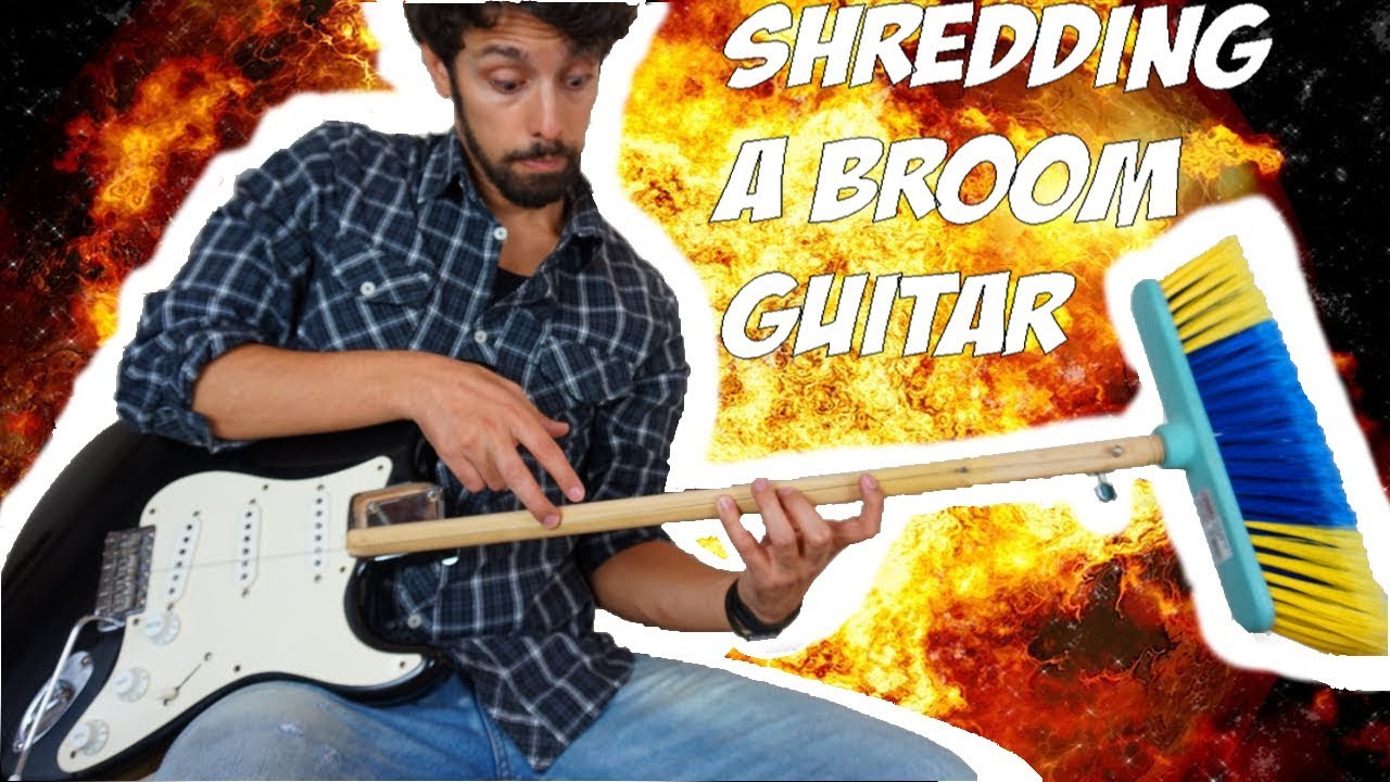 Extreme Broom Guitar Solo YouTube