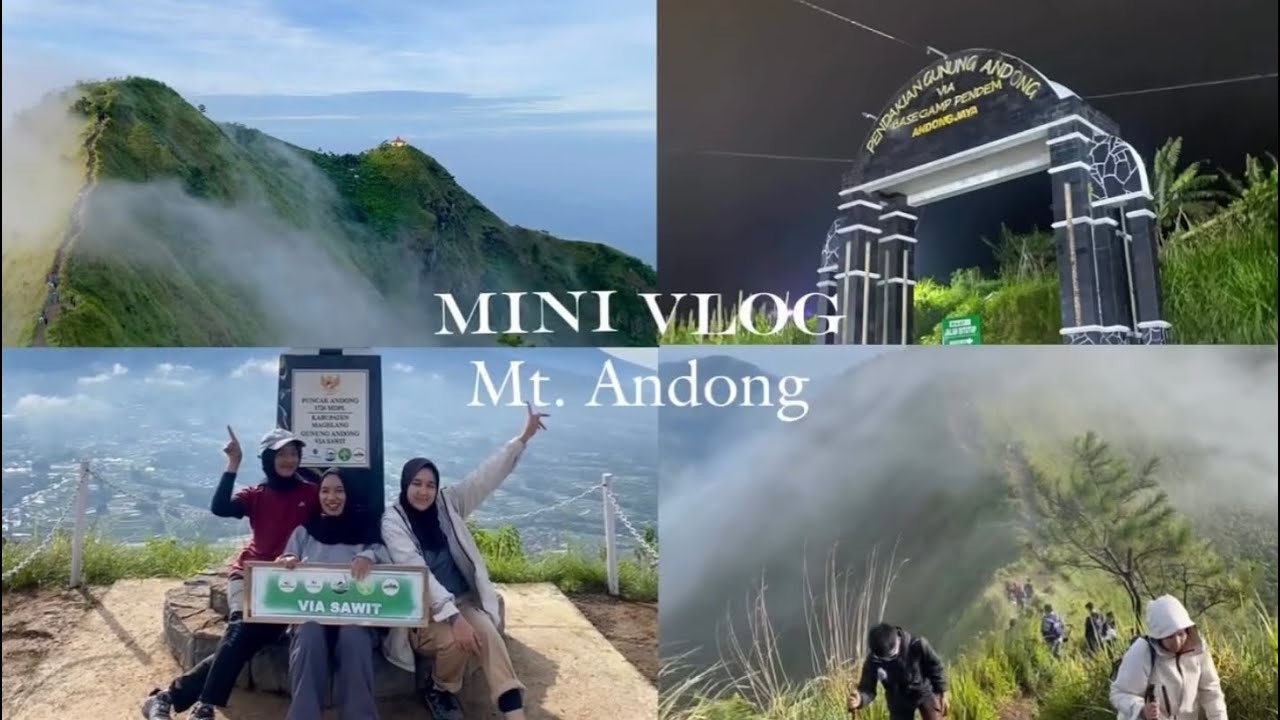 Mini Vlog Gunung Andong via Pendem