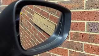 Easy fix of auto mirror folding function on Mazda CX-9, stuck miror.