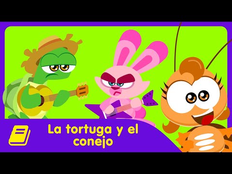 Gallina Pintadita Mini Historieta La Tortuga Y El Conejo