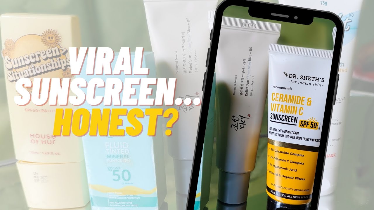 I Tested 4 Viral Sunscreens in Indian Weather 🇮🇳 | Honest Review (2026)