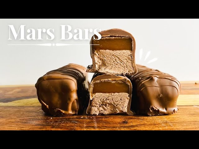 Homemade Mars Chocolate Bars Recipe - VideoCulinary.com 