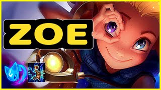 ZOE VS THRESH SUPPORT GAMEPLAY MASTER I