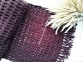 Шарф\ Палантин крючком crochet