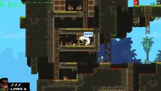 Broforce Gameplay PC - Single Player - Full HD 1080p60 - OSD/FPS