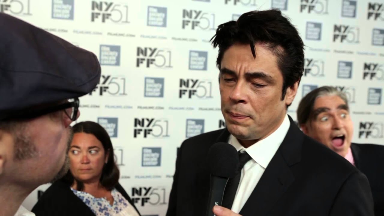 NYFF51: Benicio Del Toro | "Jimmy P." Red Carpet