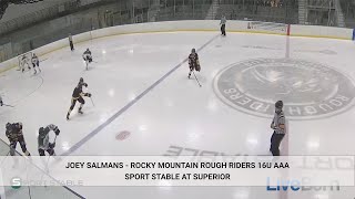 Play of the Week - Rocky Mountain Rough Riders 16U AAA - Sports Stable at Superior - 2021 CAHA Tier1