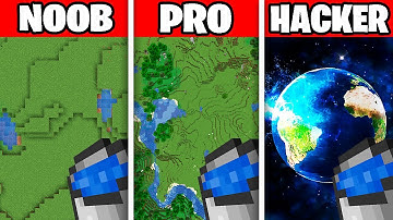 water bucket MLG Noob vs Pro vs Hacker