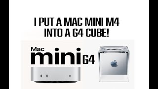 The First Ever Mac Mini M4 G4 Cube