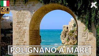 POLIGNANO A MARE │ITALY.  What to see in Polignano a Mare.  Colorful 4K images. @lilyaroundtheworld