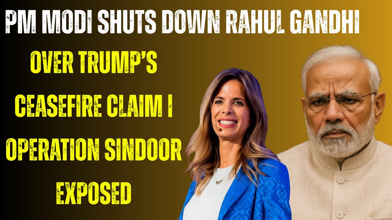 PM Modi Vs Rahul Gandhi in Lok Sabha Over Trump’s India Pak Ceasefire Claim | Operation Sindoor
