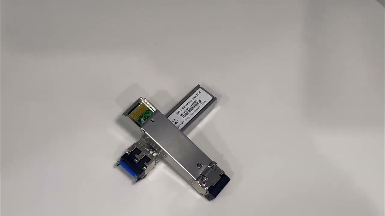SFP Module structure display - YouTube
