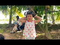 |735| 3 Na lần đầu lội đèo vượt bờ đê đi ruộng xem bắt cá nhà ông cóc ở việt nam