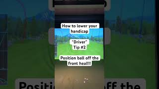 How to lower your handicap #golf #golfswing #golftips #shorts #golfpractice