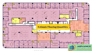 How to takeoff or estimate flooring using estimating software