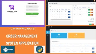 Order Management Application using Django and Python Python Django Build A User Payment And Order Management System