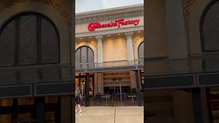 Cheesecake Factory | Milenia Mall Orlando #passeando #orlando #centralflorida