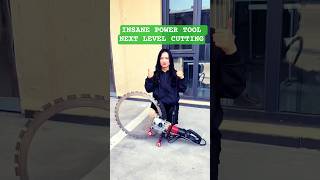 Giant Ring Saw Machine 😱 Ultimate Concrete &amp; Wall Cutting Tool #Shorts