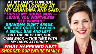 After Dad’s Funeral, Mom Kicked Grandma Out—But She Had No Idea What Would Happen the Next Day