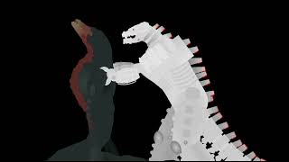 mecha Godzilla vs Mega Skull Crawler