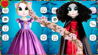 МОЙ ГОВОРЯЩИЙ ТОМ И ГОВОРЯЩАЯ АНДЖЕЛА Tangled Рапунцель TALKING ТОМ ANGELA игровой мультик котиков МОЙ ГОВОРЯЩИЙ ТОМ И ГОВОРЯЩАЯ АНДЖЕЛА Tangled Рапунцель TALKING ТОМ ANGELA игровой мультик котиков