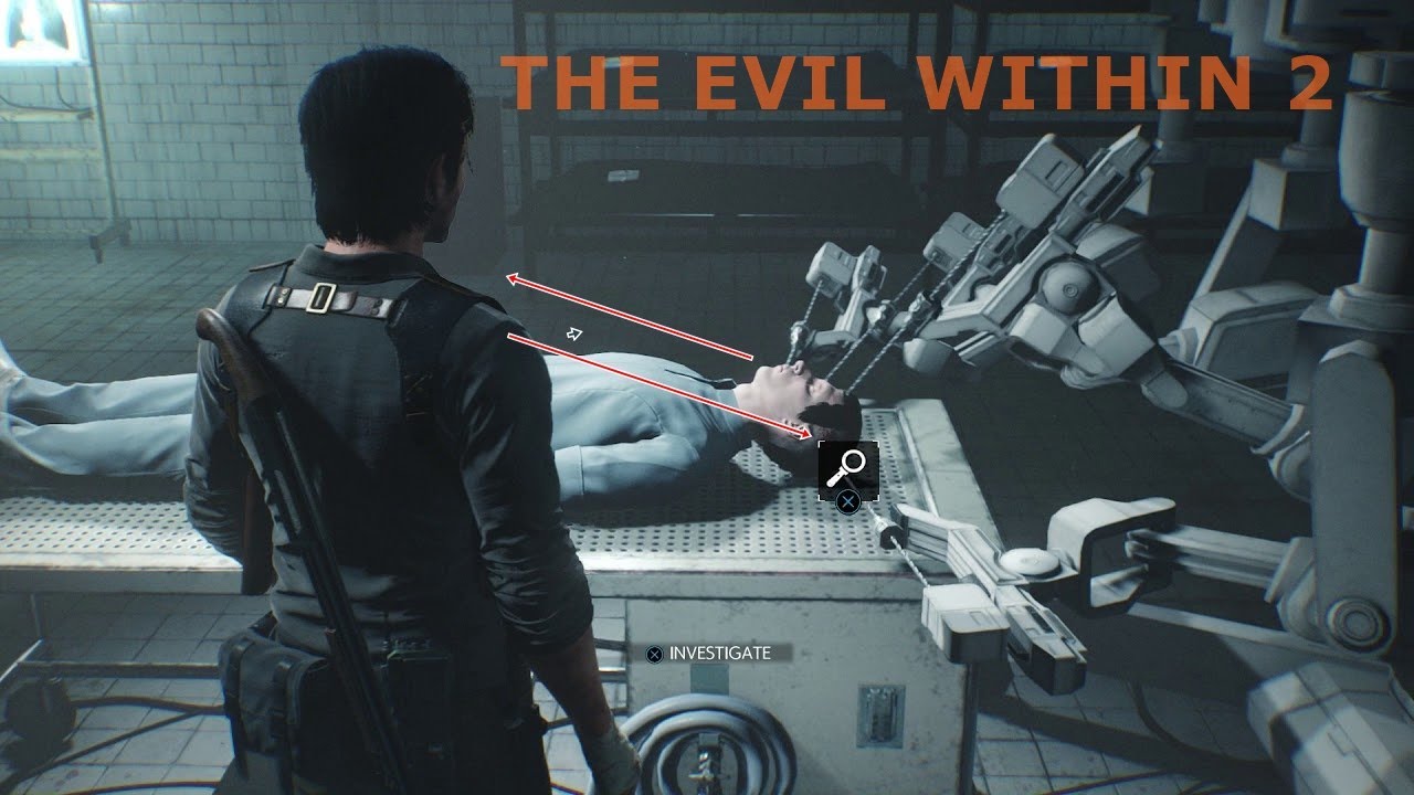 THE EVIL WITHIN 2 HEAD IN CHIP 