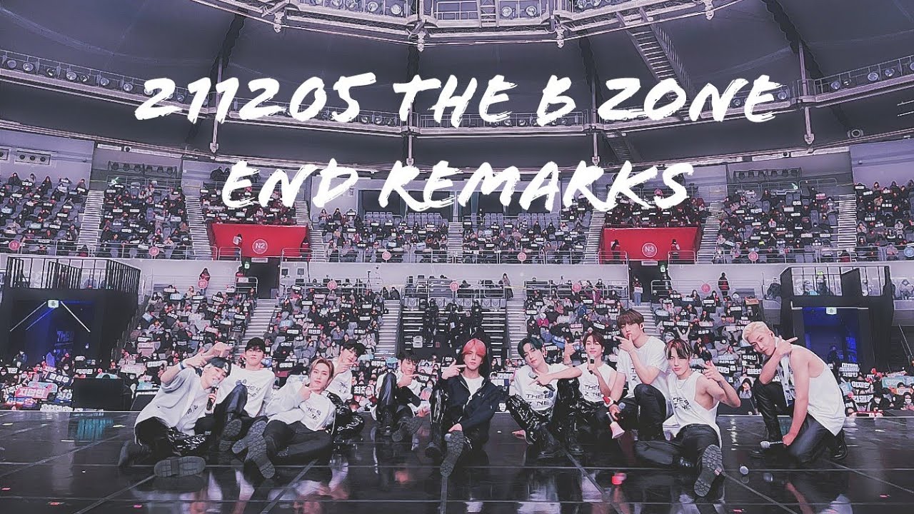 [ENG] 211205 더보이즈 더비 존 엔딩 멘트 || THE BOYZ THE B ZONE END REMARKS