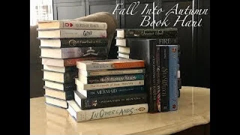 Fall Into Autumn | Book Haul | A Bear and a Bee Books