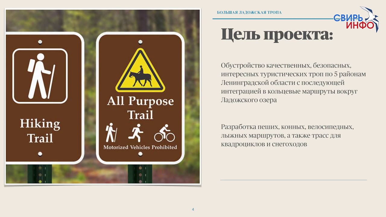 Большая ладожская тропа карта