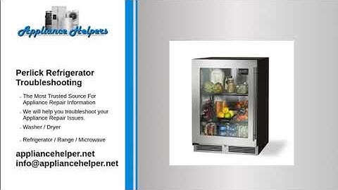 perlick refrigerator troubleshooting