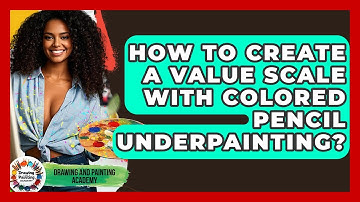 How To Create A Value Scale With Colored Pencil Underpainting? - Drawing and Painting Academy