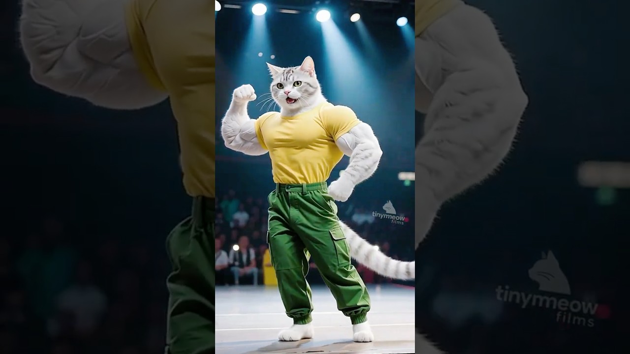 💪🐱🔥 From Fat Cat to Fit Legend: The Ultimate Glow-Up