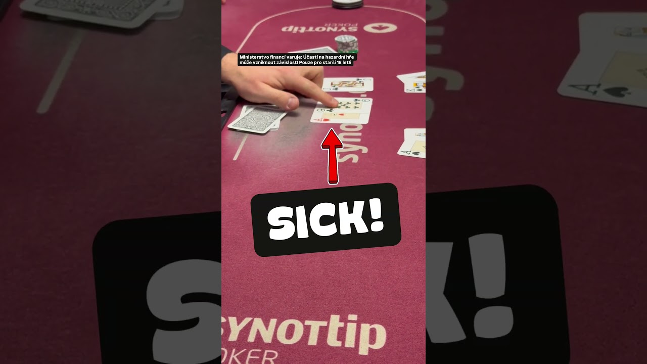 👌CRAZY POKER HAND AT THE FINAL TABLE! 