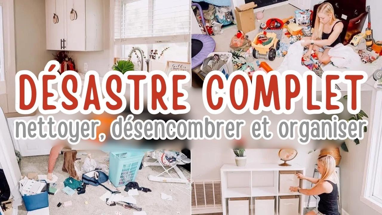 MISSION DÉCLUTTER, NETTOYAGE ET ORGANISATION // MOTIVATION